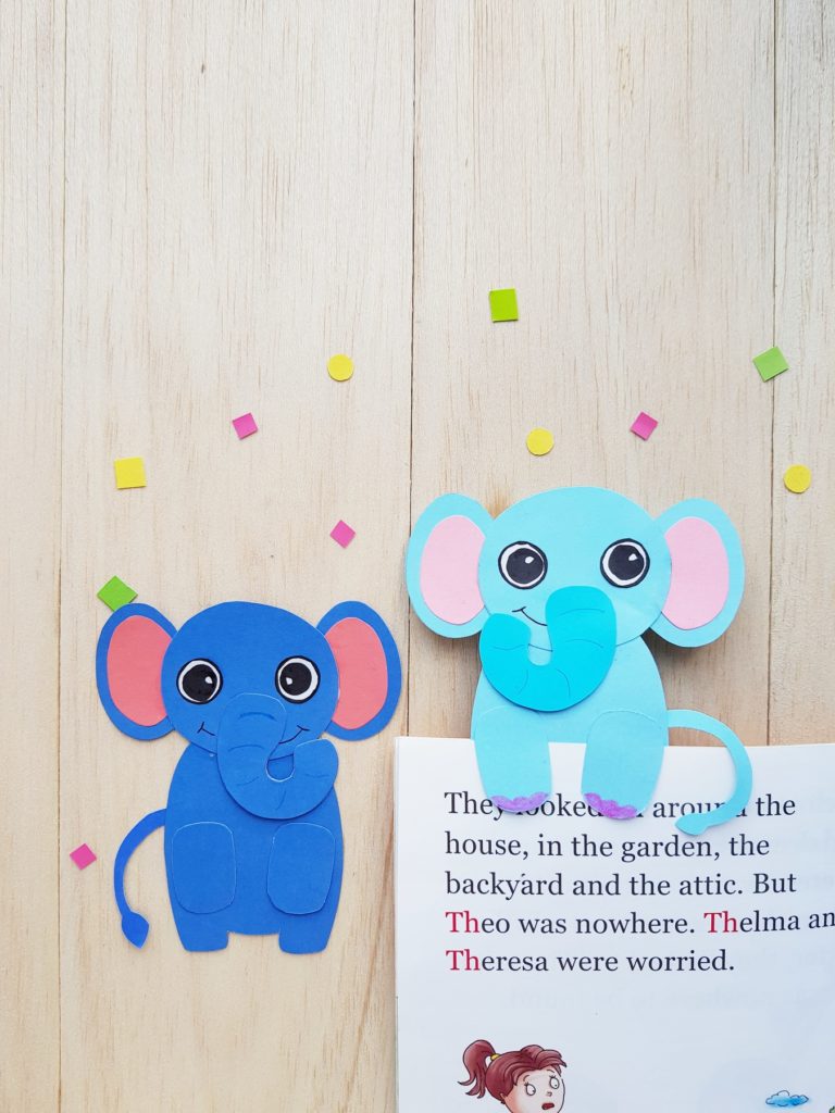 Elephant Bookmark Craft - Make Reading Fun With Crafts