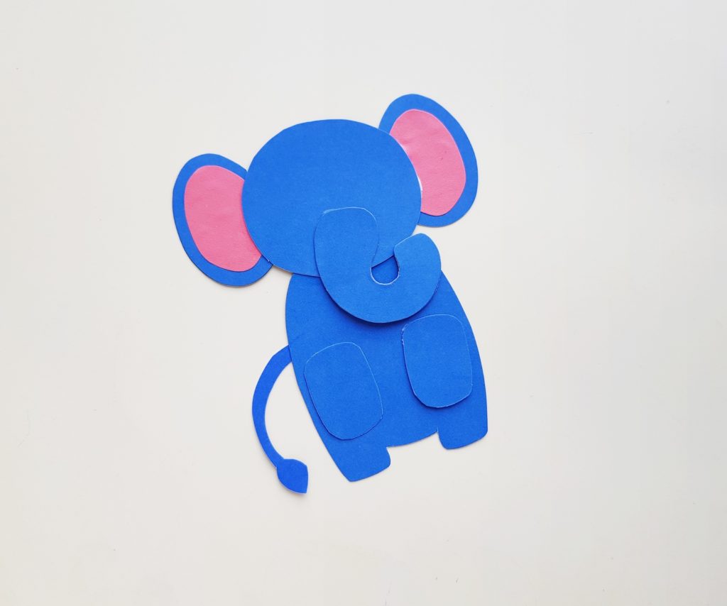 Step 6 - Elephant Bookmark Craft - Make Reading Fun With Crafts