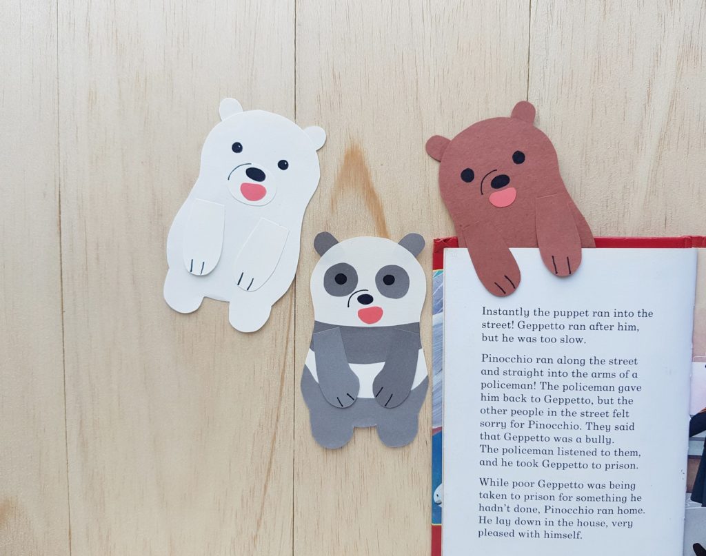 We Bare Bare Bears Bookmark - Finished